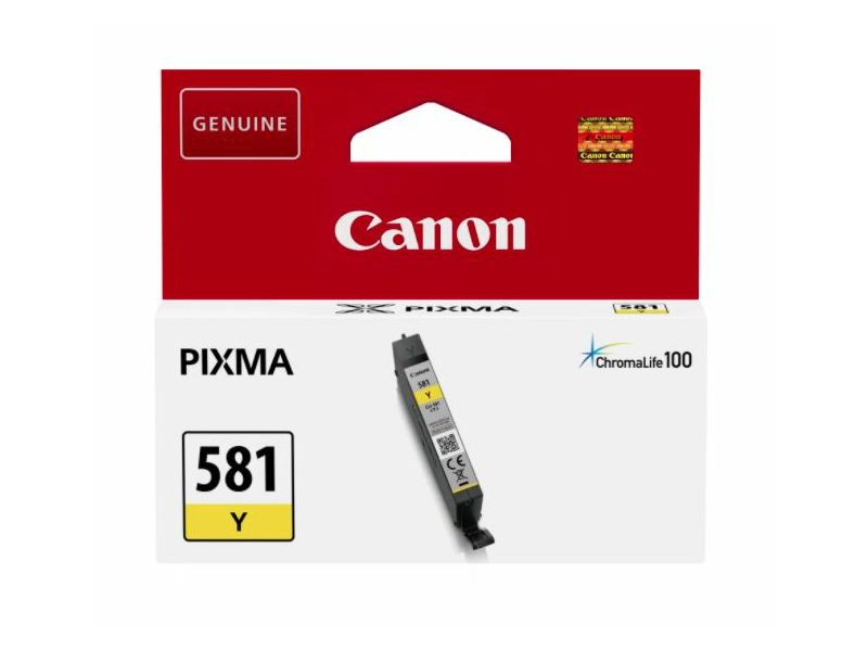 Canon CLI-581Y (2105C001) Tintapatron, sárga