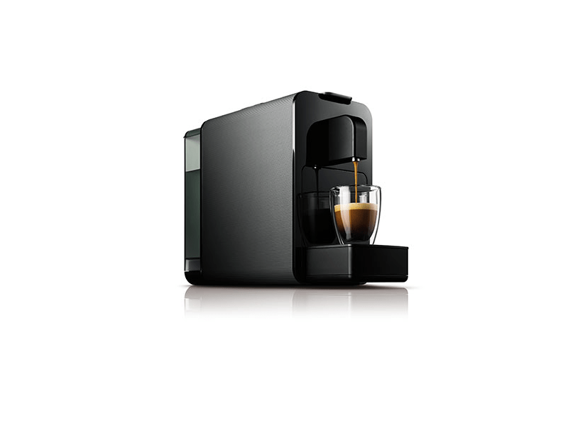 Cremesso Viva B6 Volcano Black kapszulás kávéfőző, 19bar, fekete