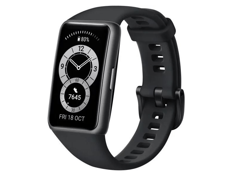 Huawei Band 6 Okosóra, grafitfekete
