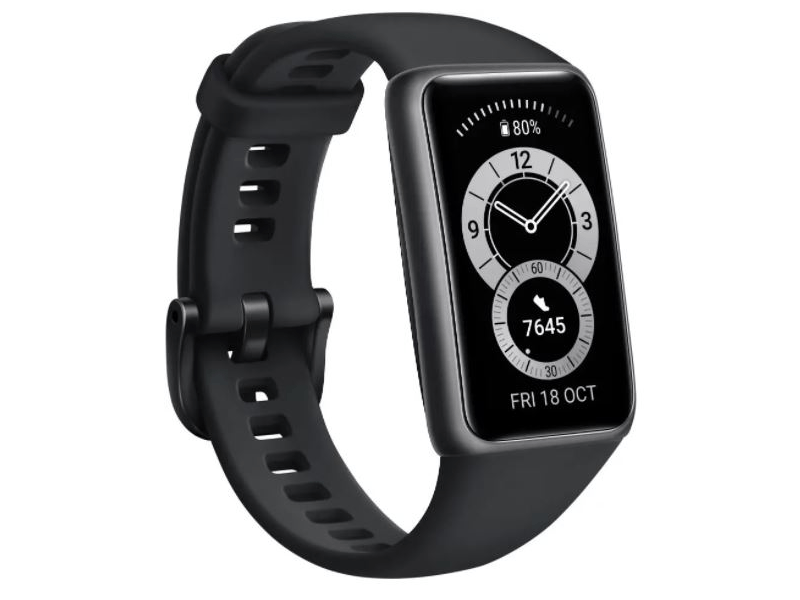 Huawei Band 6 Okosóra, grafitfekete