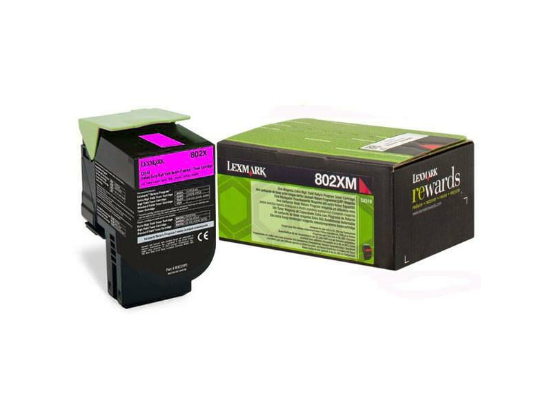 Lexmark 80C2XM0 Nyomtató toner, magenta