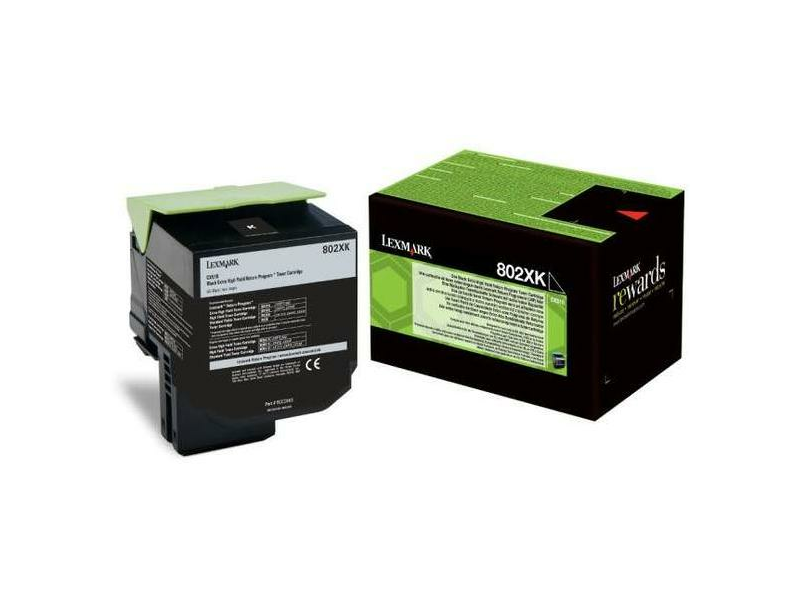 Lexmark 80C2XK0 Nyomtató toner, fekete