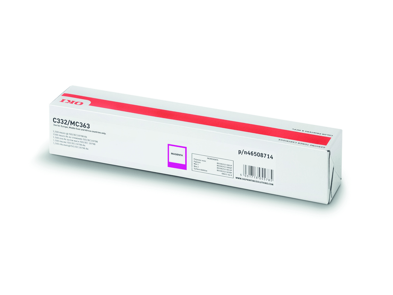 Oki 46508714 Nyomtató toner, magenta
