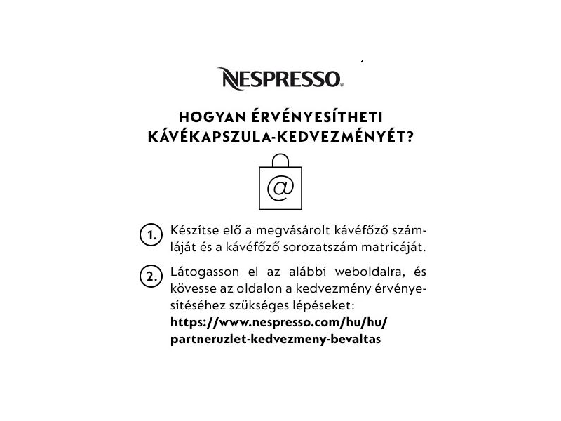 Nespresso Vertuo Next ENV120.BM DeLonghi kapszulás kávéfőző