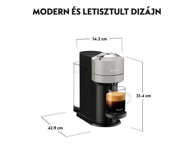 Krups XN910B10 Nespresso Vertuo Next Kapszulás kávéfőző