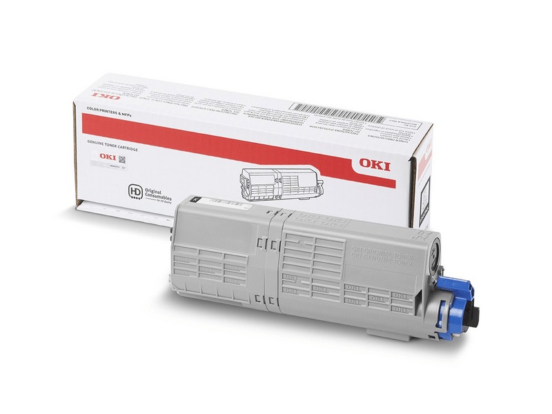 Oki 46490608 Toner, fekete