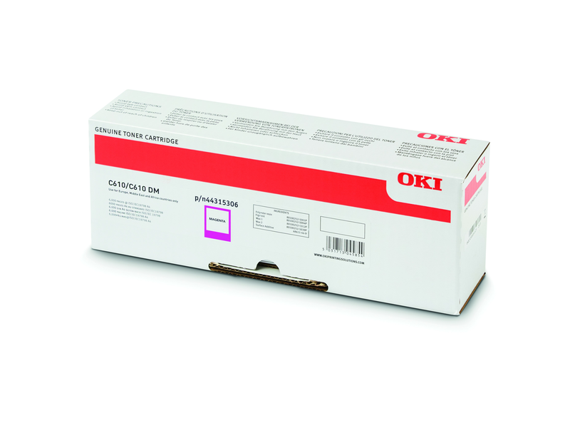 Oki 44315306 Toner, magenta