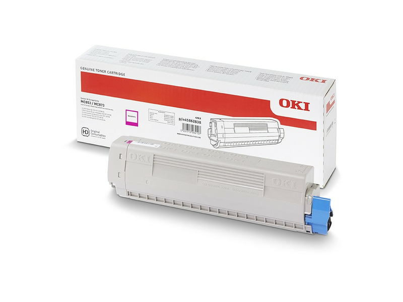 Oki 45862838 Nyomtató toner, magenta