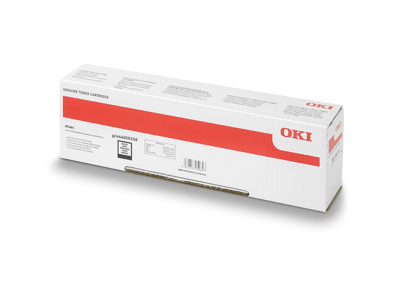 Oki 44059256 Toner, fekete