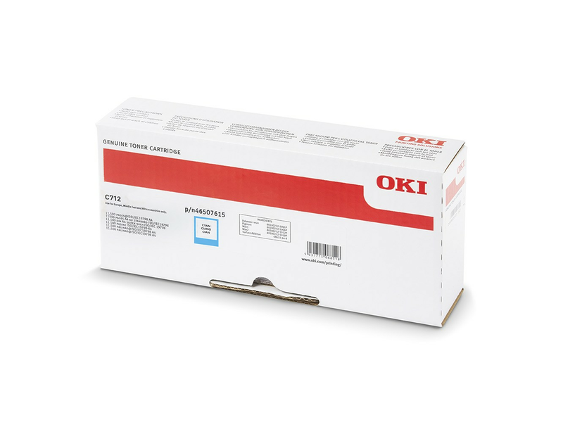 Oki 46507615 Nyomtató toner, cián