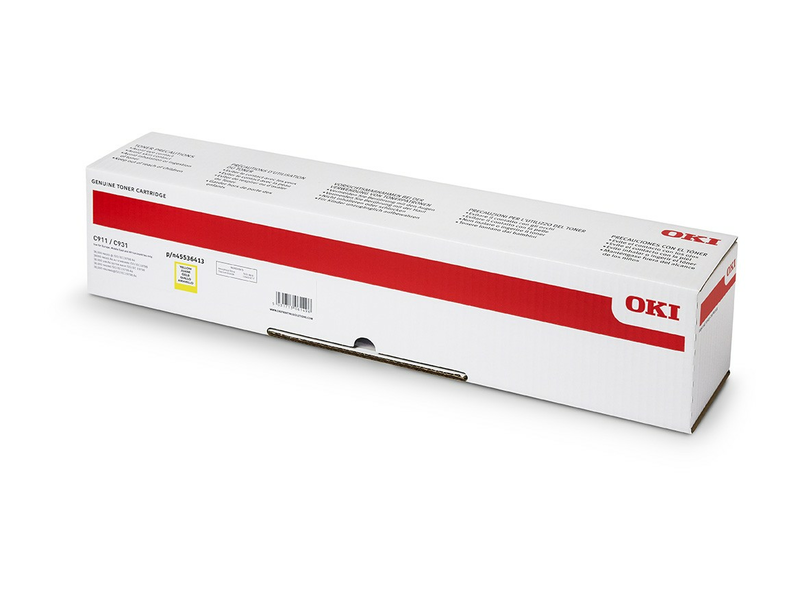 Oki 45536413 Nyomtató toner, sárga