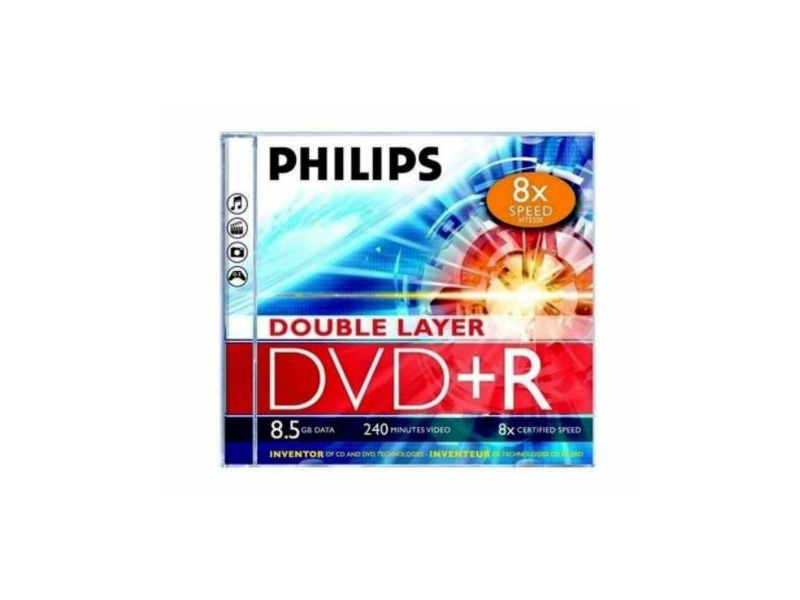 Philips DVD+R Dual Layer 8.5GB, 1 db