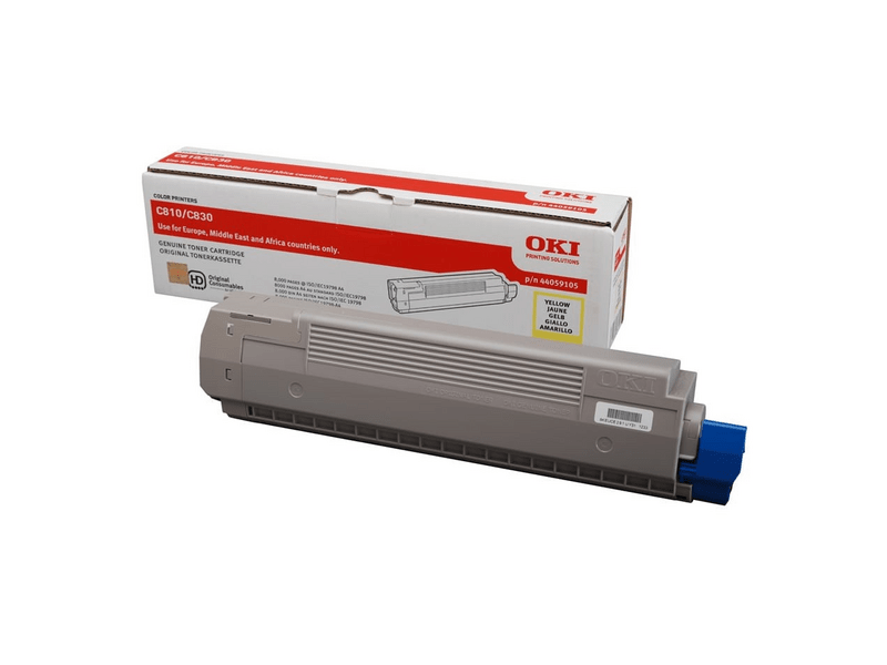 Oki 44059105 Nyomtató toner, sárga