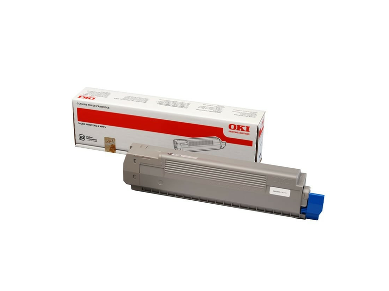 Oki 44643003 Nyomtató toner, ciánkék