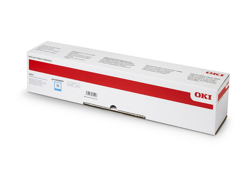 Oki 45536507 Nyomtató toner, Ciánkék