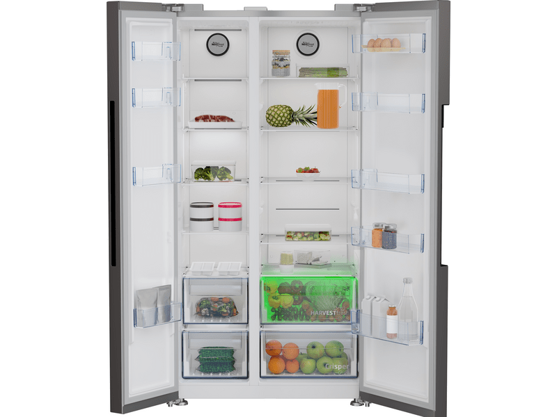 Beko GN163130SN Side by Side Hűtőszekrény