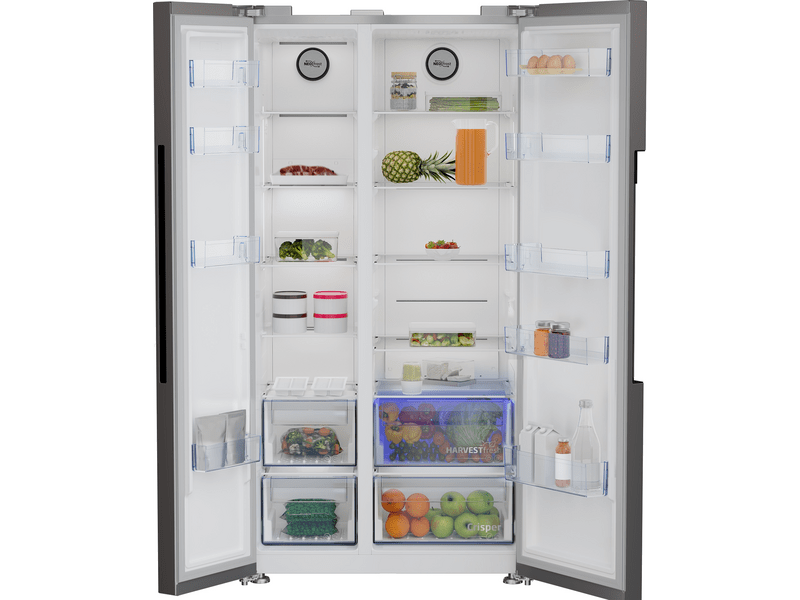 Beko GN163130SN Side by Side Hűtőszekrény