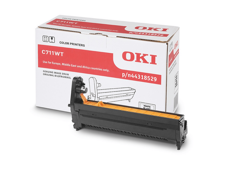 Oki 44318529 Nyomtató dobegység, fehér