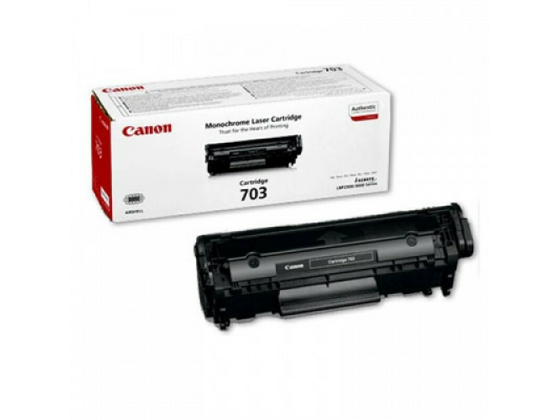 Canon CRG-703 (7616A005) Toner, fekete