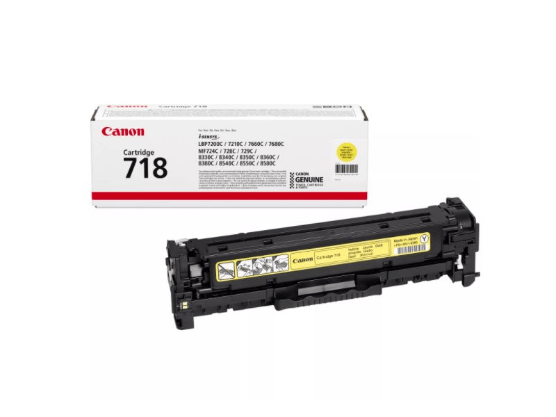 Canon CRG-718 (2659B002) Toner, sárga