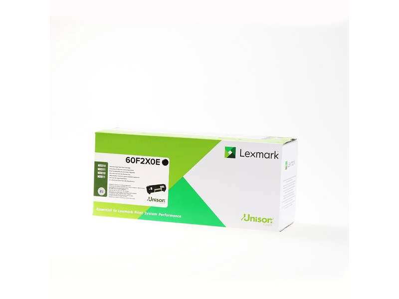 Lexmark 60F2X0E Nyomtató toner, fekete