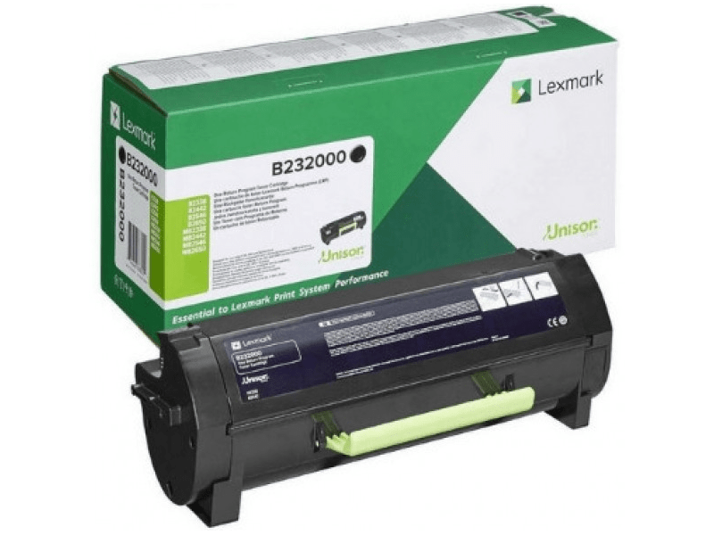 Lexmark B232000 Toner, fekete
