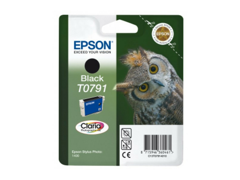 Epson T0791 Nyomtató tintapatron, fekete