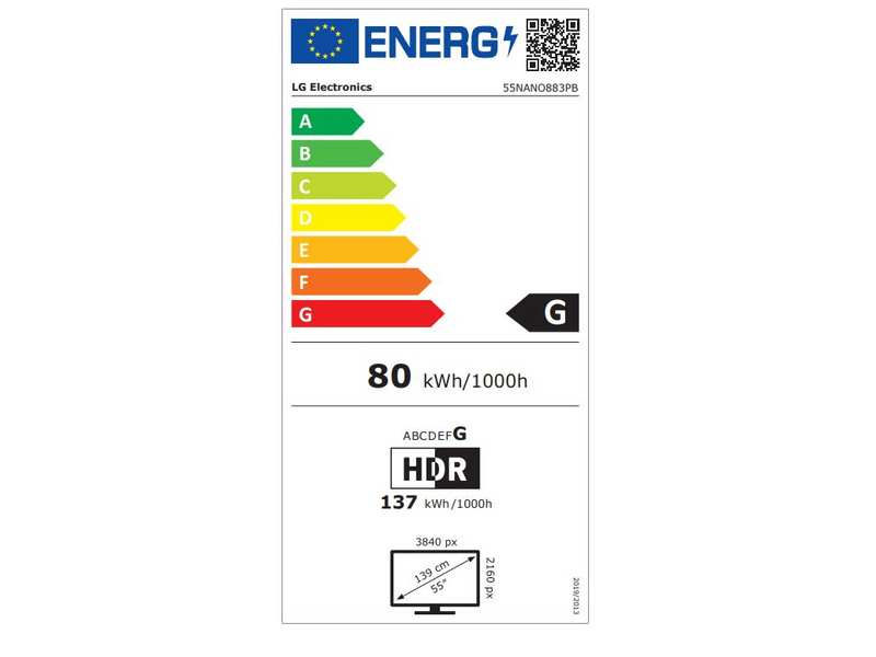 LG NanoCell 55NANO883PB 4K Ultra HD LED Smart Tv