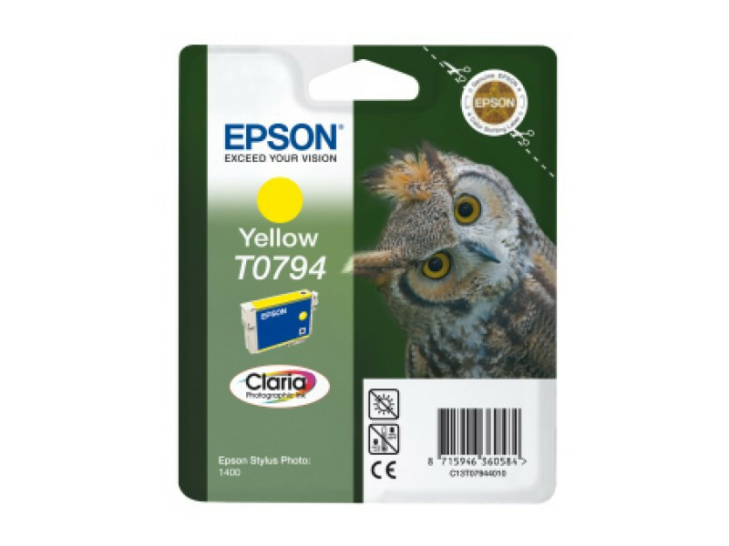 Epson T0794 Nyomtató tintapatron, sárga