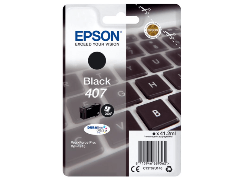 Epson T07U1 Nyomtató tintapatron, fekete