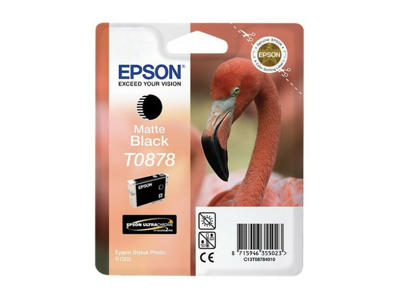 Epson T0878 Nyomtató tintapatron, mattfekete