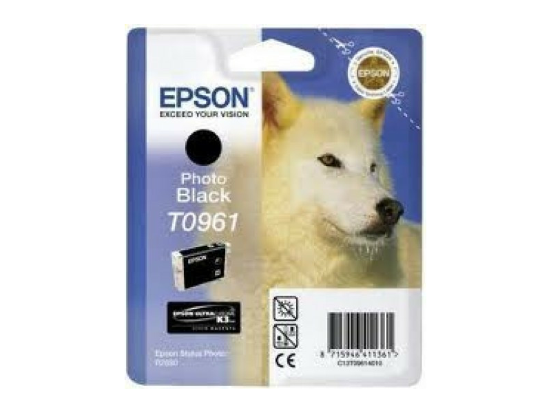 Epson T0961 Nyomtató tintapatron, fényes fekete