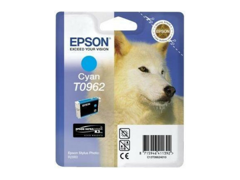 Epson T0962 Nyomtató tintapatron, ciánkék