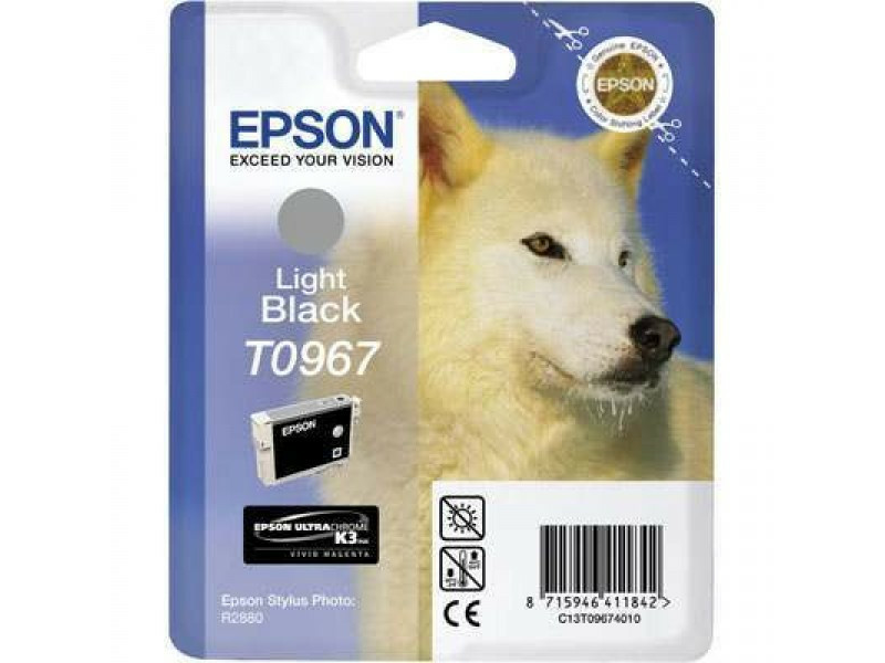 Epson T0967 Nyomtató tintaparton, világos fekete