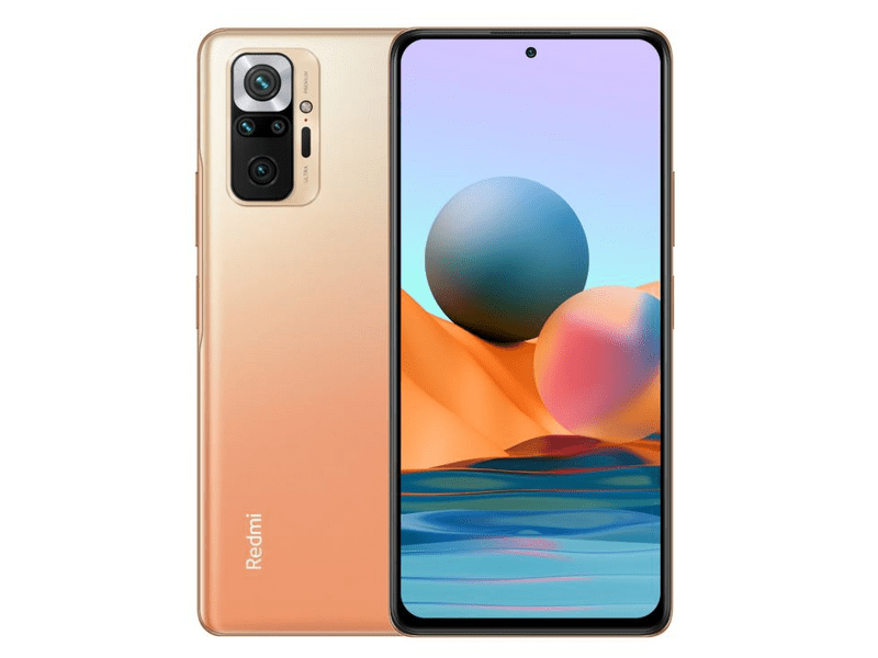 Xiaomi Redmi Note 10 Pro 128GB/6GB Okostelefon, bronz
