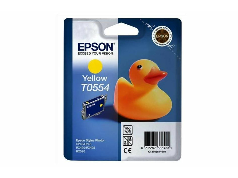 Epson T0554 Nyomtató tintapatron, sárga