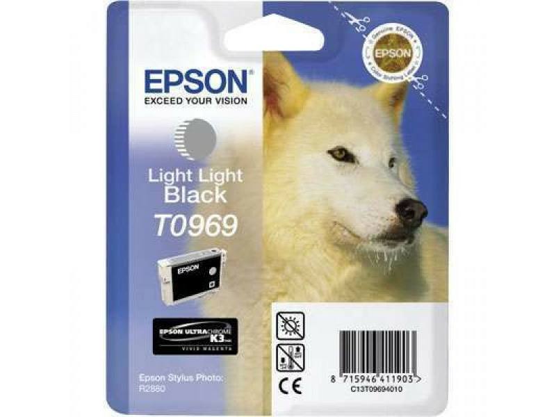 Epson T0597 Nyomtató tintapatron, fekete (light)