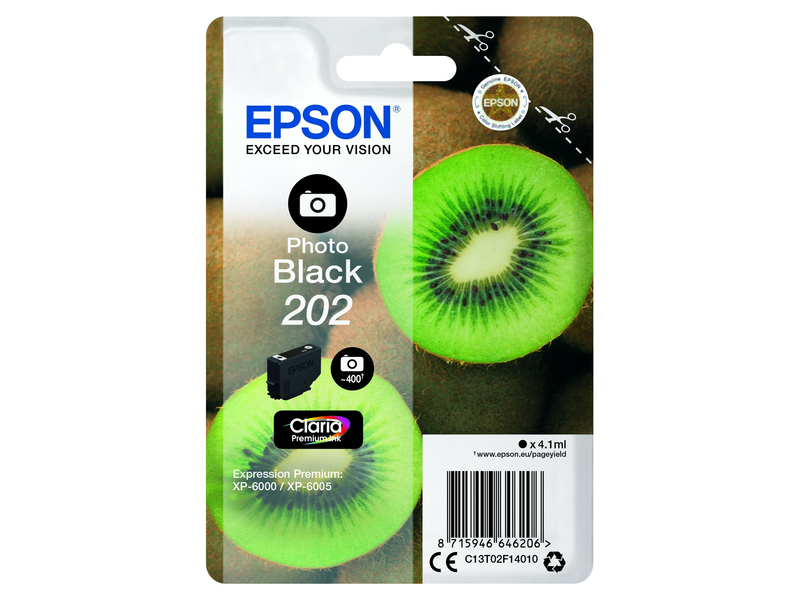 Epson T02F1 Nyomtató tintapatron, mattfekete