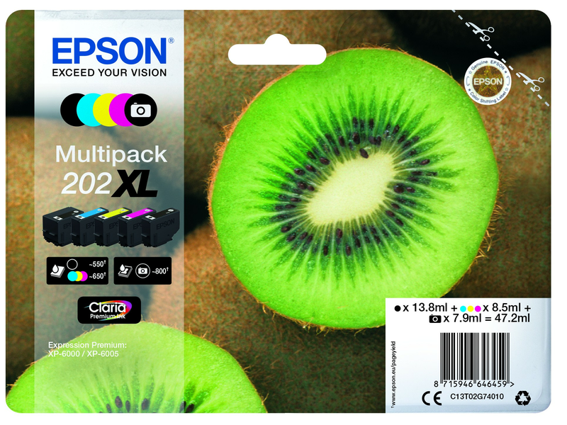 Epson T02G7 Nyomtató tintapatron, multipack