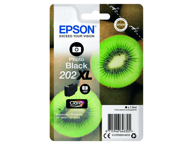 Epson T02H1 Nyomtató tintapatron, mattfekete