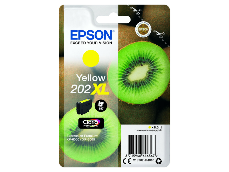 Epson T02H4 Nyomtató tintapatron, sárga