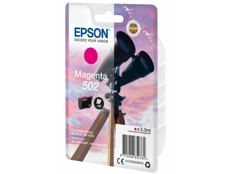 Epson T02V3 Nyomtató tintapatron, magenta