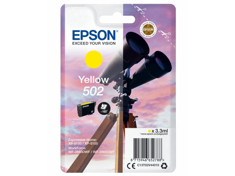 Epson T02V4 Nyomtató tintapatron, sárga