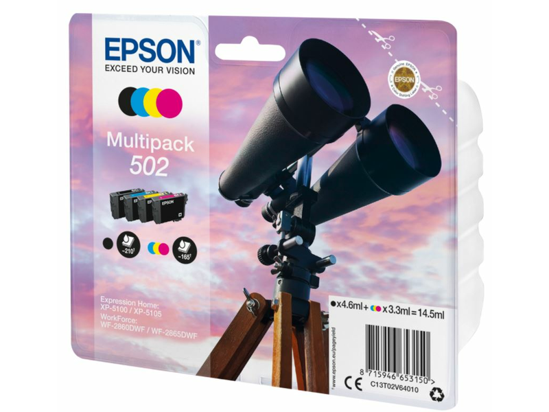 Epson T02V6 Nyomtató tintapatron, multipack
