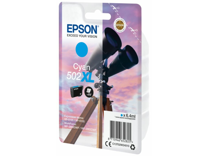 Epson T02W2 Nyomtató tintapatron, cián