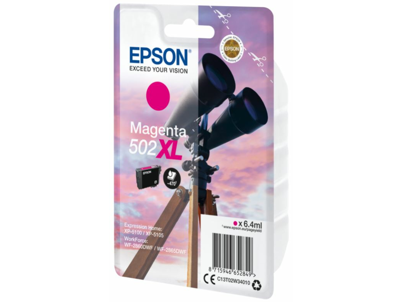 Epson T02W3 Nyomtató tintapatron, magenta