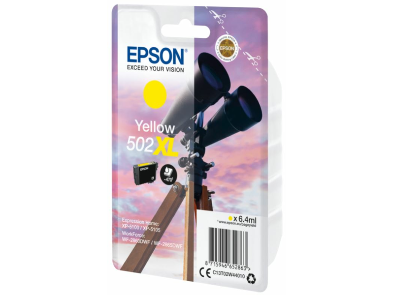 Epson T02W4 Nyomtató tintapatron, sárga