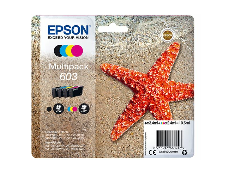 Epson T03U6 Nyomtató tintapatron, multipack