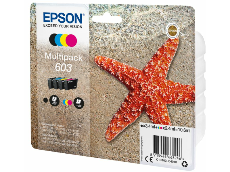 Epson T03U6 Nyomtató tintapatron, multipack