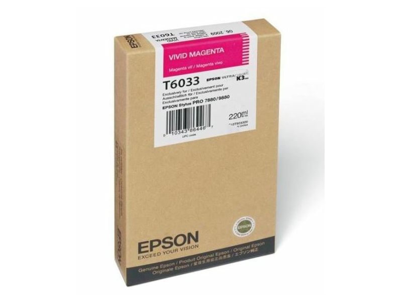 Epson T6033 Tintapatron, magenta